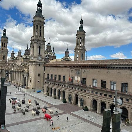 Dos Torres Valinor - Plaza Del Pilar Saragoça Exterior foto
