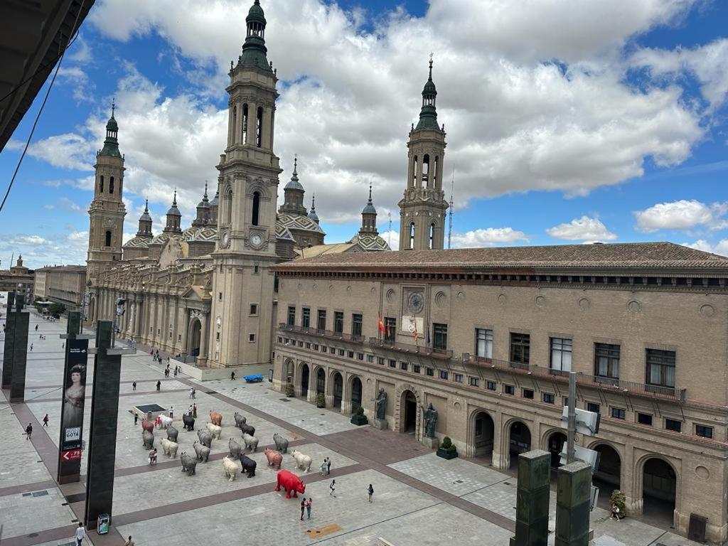 Dos Torres Valinor - Plaza Del Pilar Saragoça Exterior foto